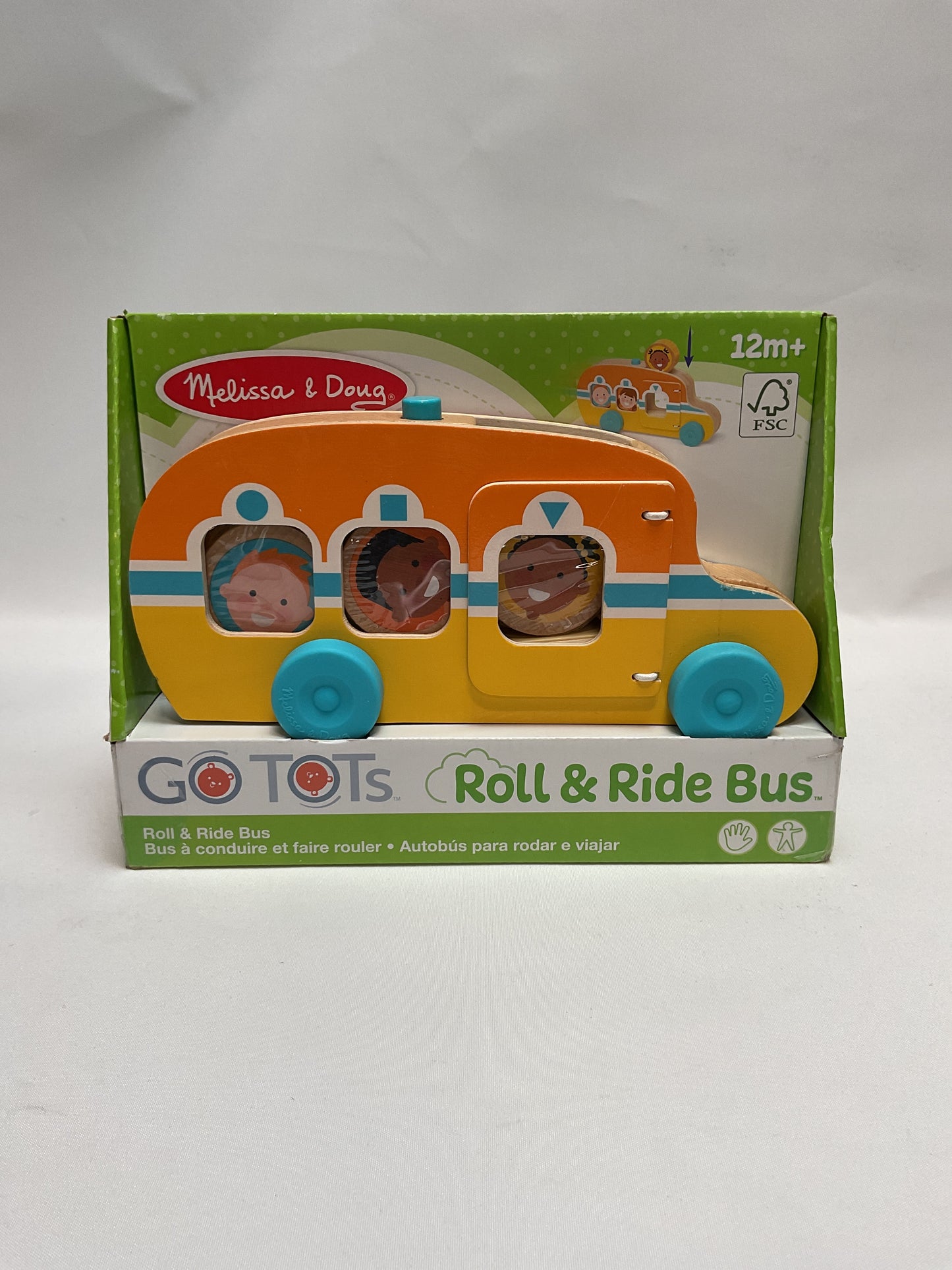 Melissa & Doug GO Tots Bus with Disks