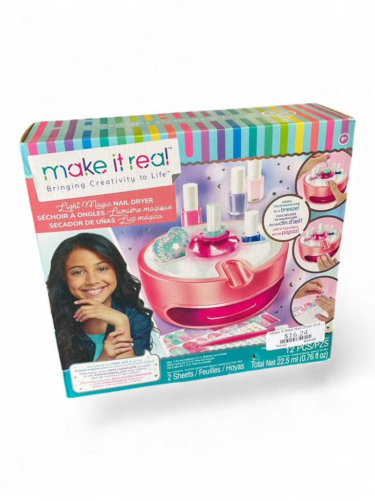 Make It Real Nail Dryer and Polish Set