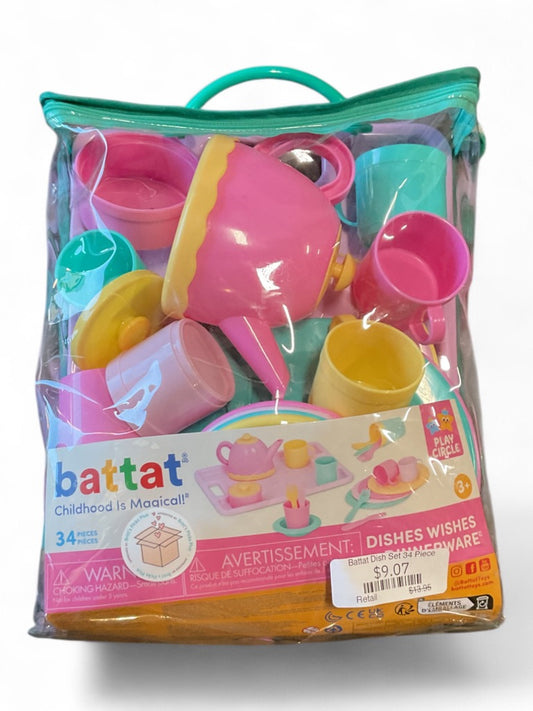 Battat Dish Set 34 Piece