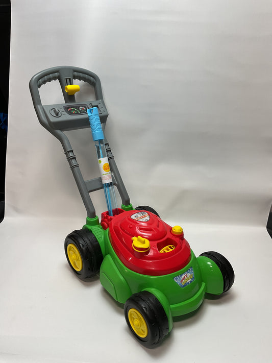 Maxx Bubbles Deluxe Bubble Lawn Mower Toy – Includes 4oz Bubble Solution | Outdoor Bubble Machine for Kids | Easy to Use, No Batteries Required | Amazon Exclusive, Red – Sunny Days Entertainmen