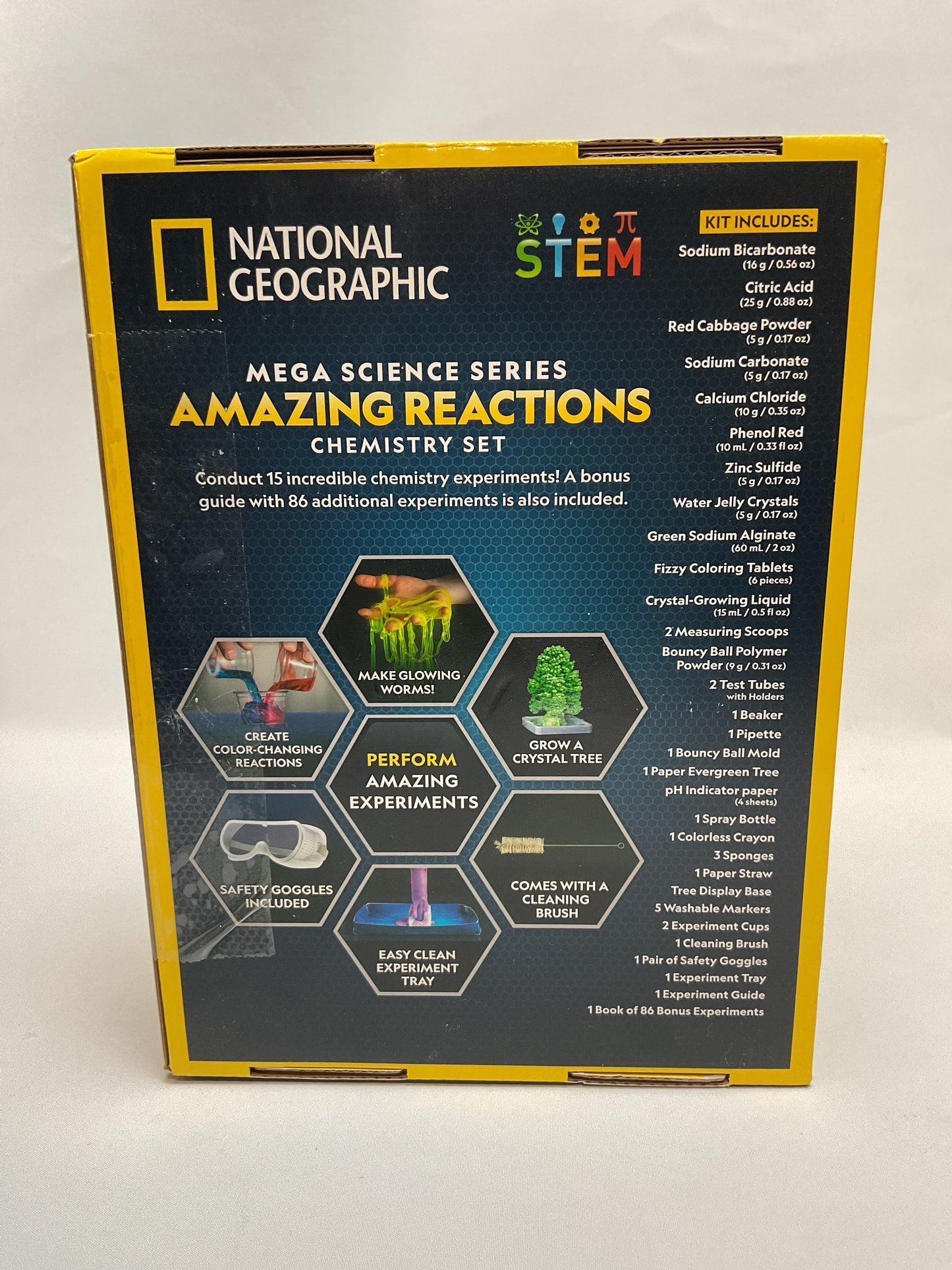 NATIONAL GEOGRAPHIC Amazing Chemistry Set