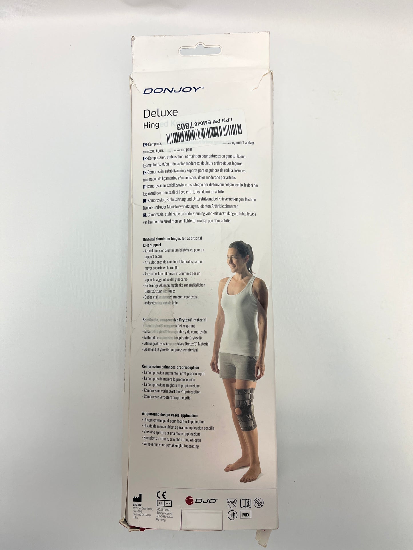 DonJoy Deluxe Hinged Knee Brace 3X-Large