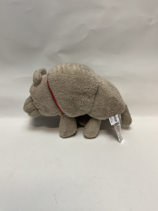 Mattel Minecraft Dennis The Wolf Plush Toy with Feeding Action & Sound, Food Mode Stuffed Animal Inspired by A Minecraft Movie