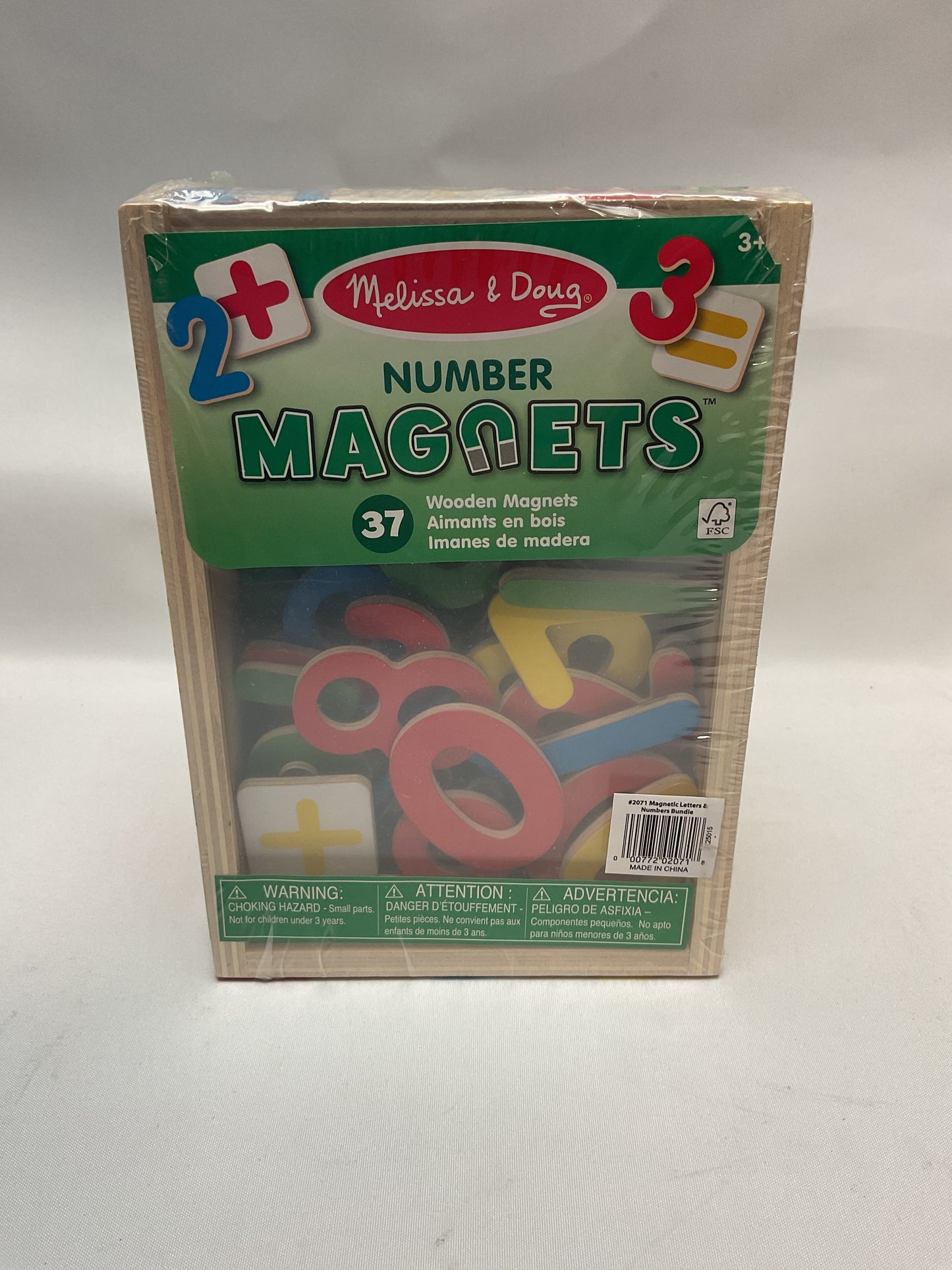 Melissa & Doug Deluxe Magnetic Letters and Numbers Set With 89 Wooden Magnets Alphabet Letter Magnets, Number Learning Toys For Preschoolers And Kids Ages 3+