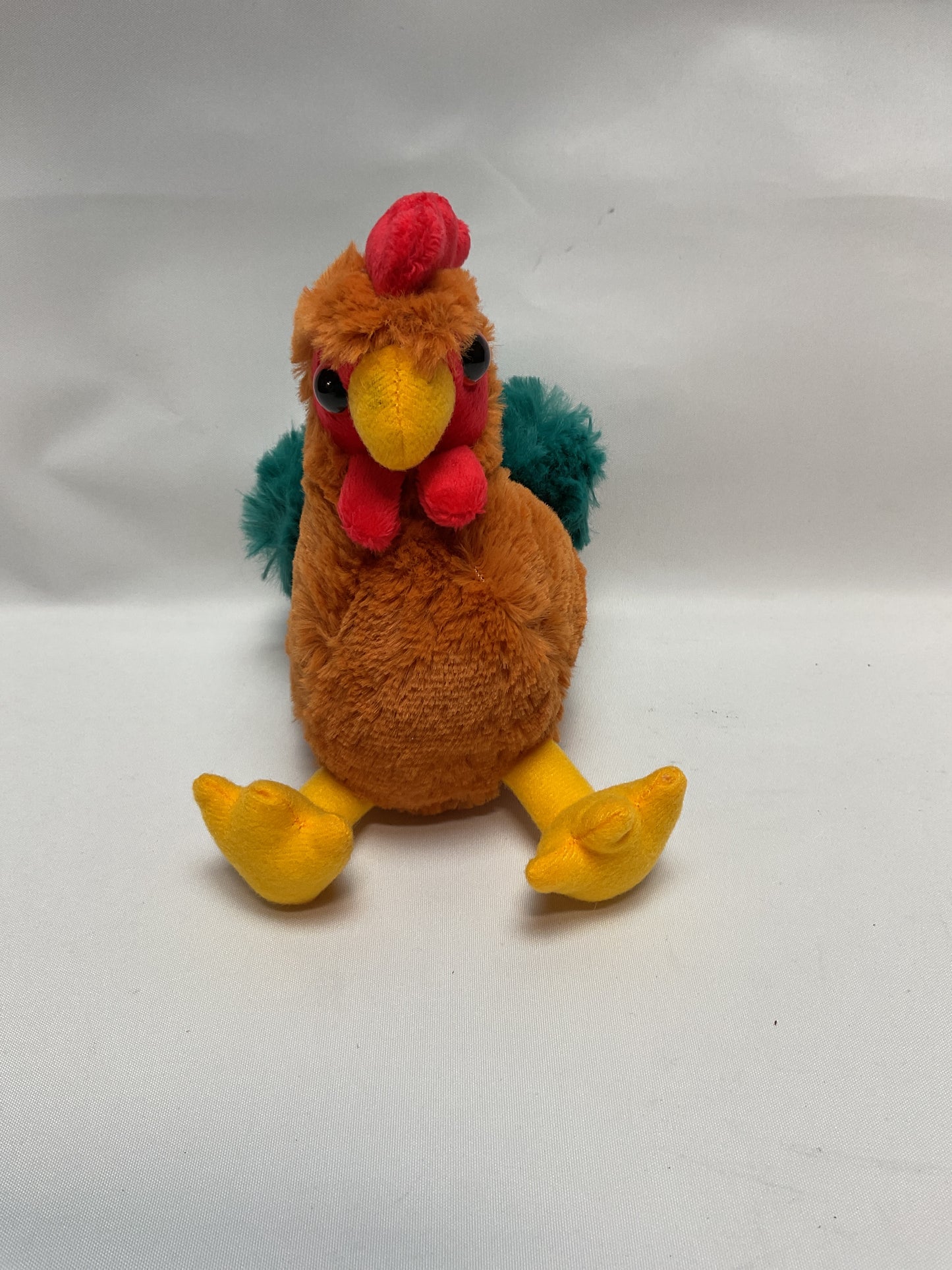 Wild Republic Rooster Plush, Stuffed Animal, Plush Toy, Gifts for Kids, Hug’Ems 7 inches