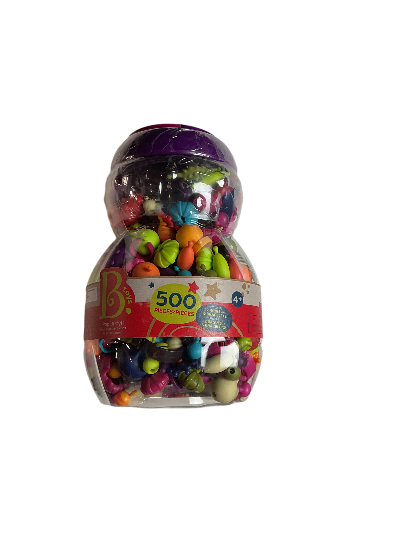 B toys Pop Arty 500 Pcs Jewelry Making Kit