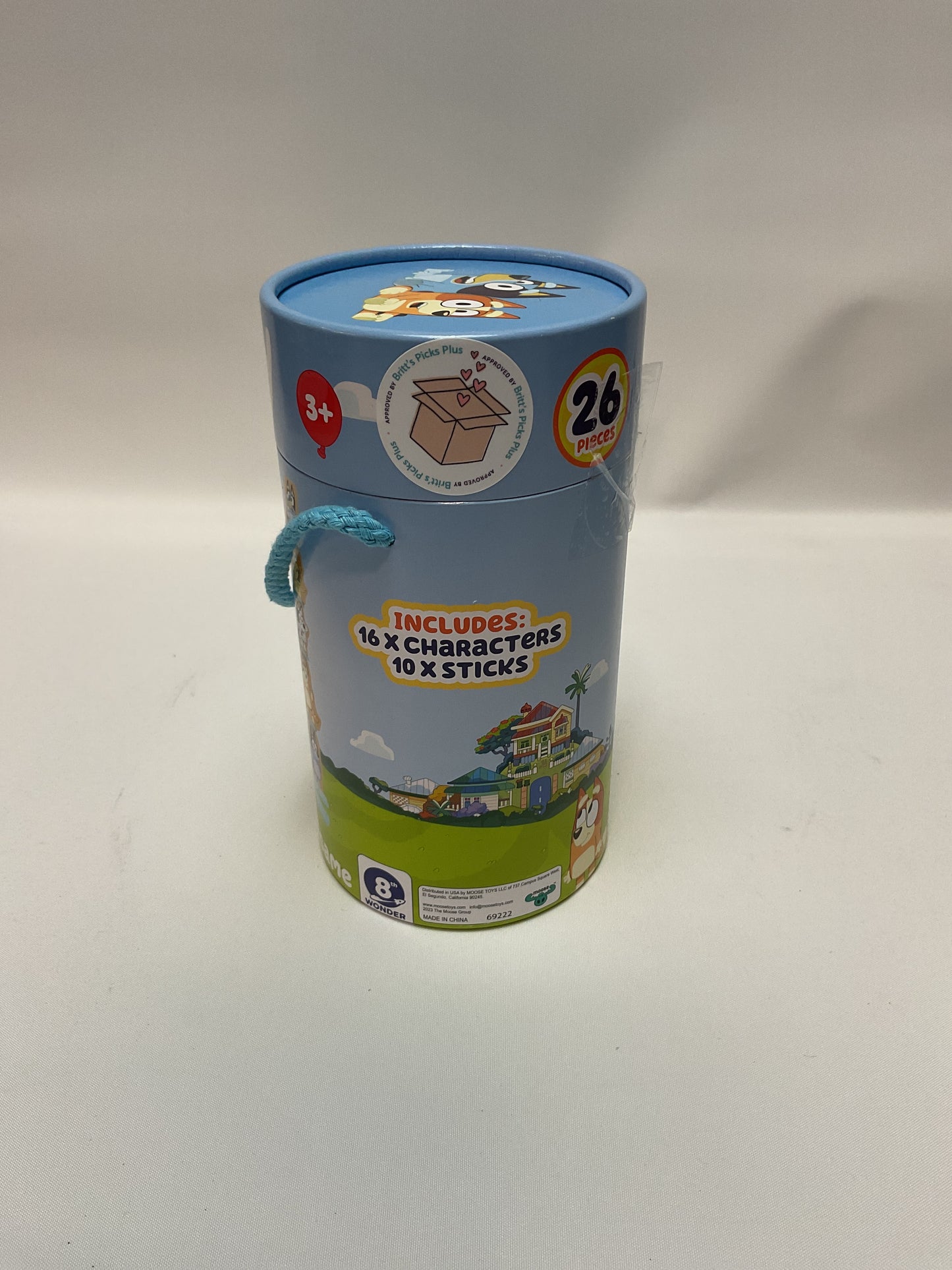 Bluey Wooden Stacking Game FSC Certified