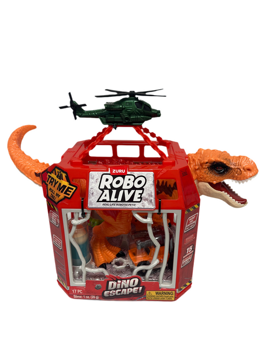 Robo Alive Dino Escape Vehicle Set
