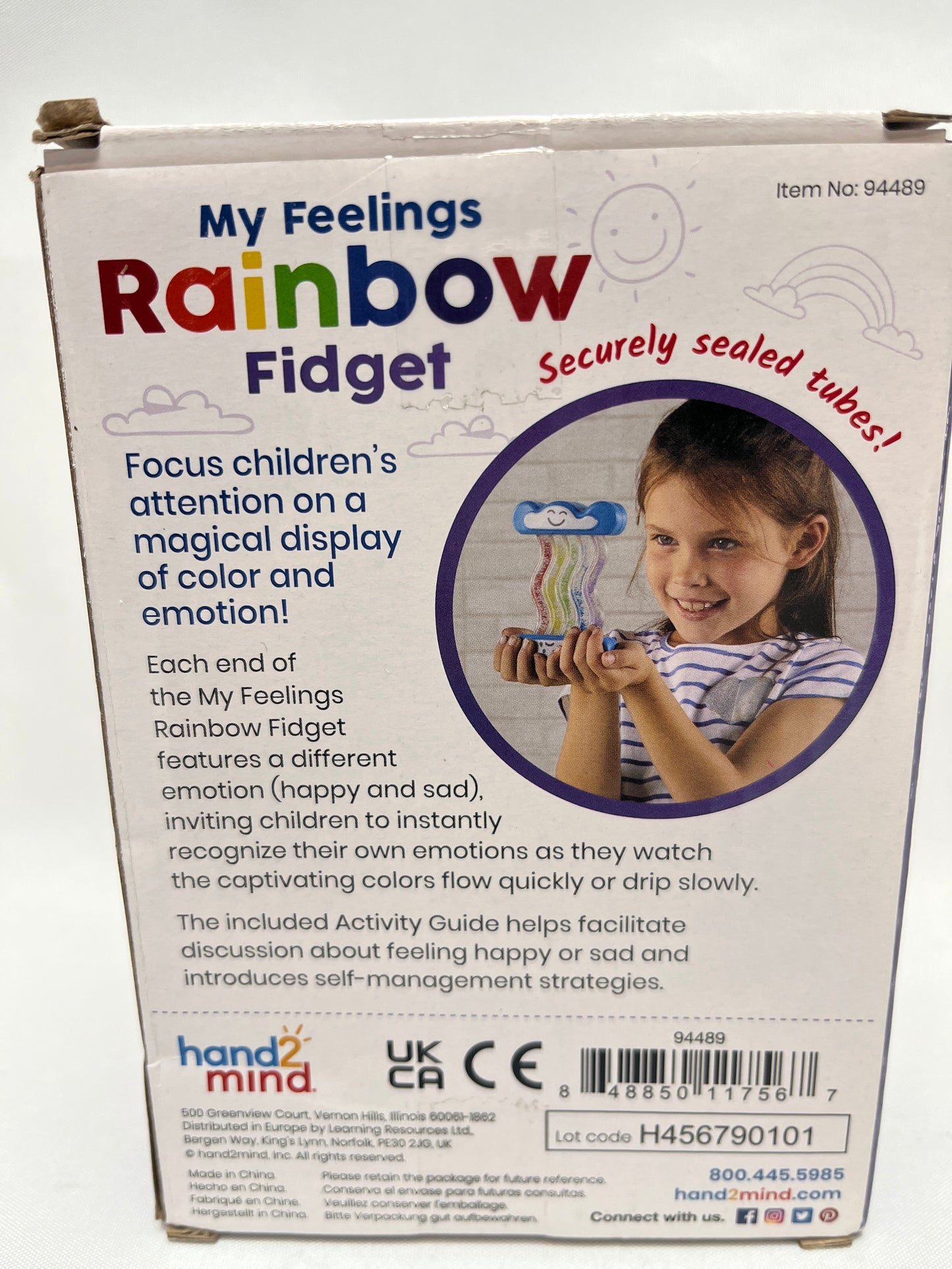 hand2mind My Feelings Fidget Tube