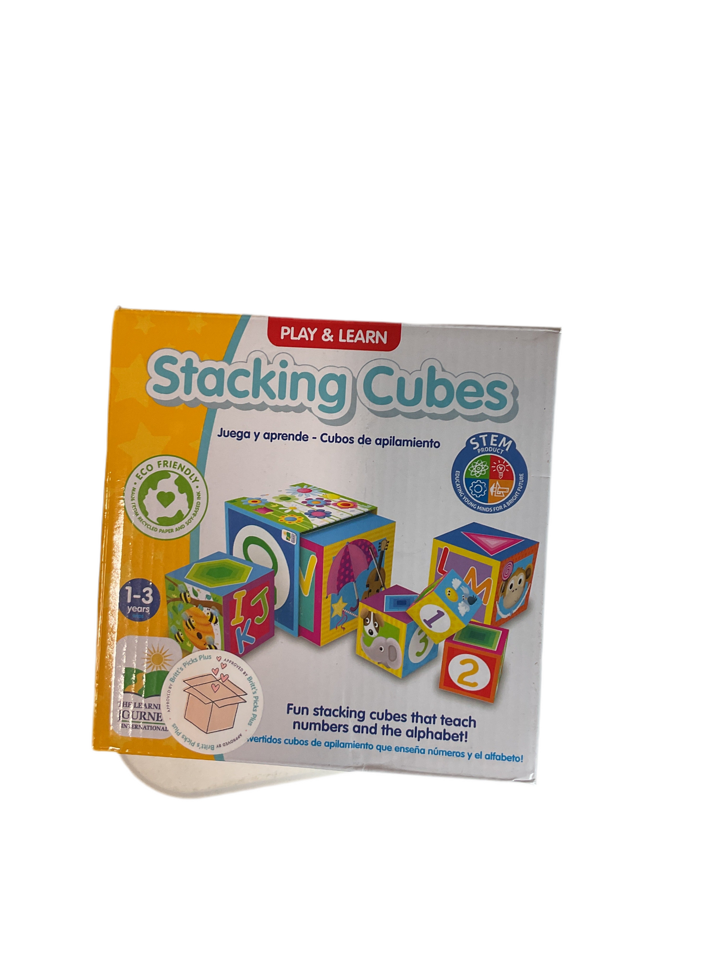 Stacking Cubes Toddler STEM Toy