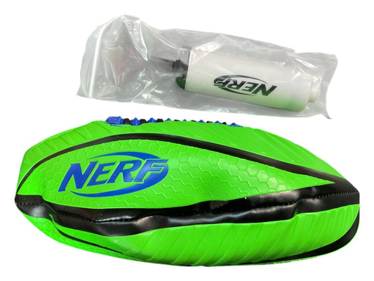 Nerf Spiral Grip Football with Pump