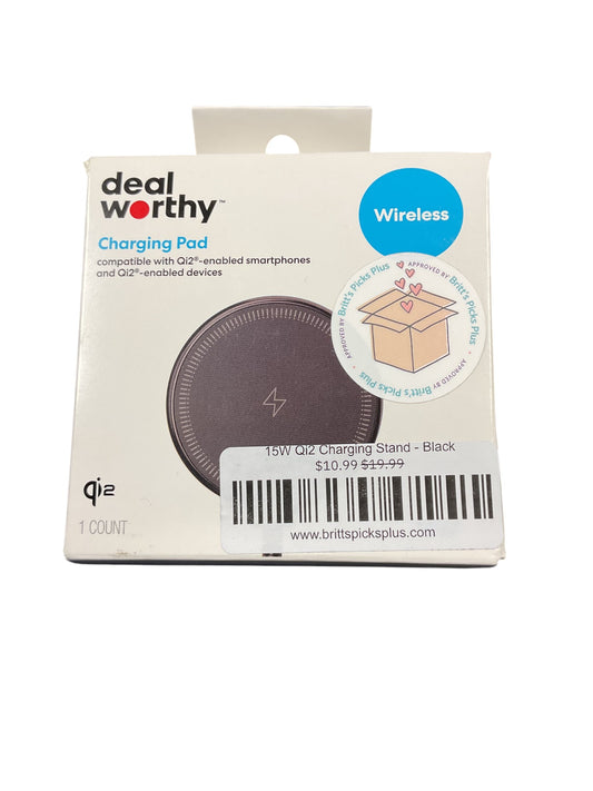 15W Qi2 Charging Stand - Black