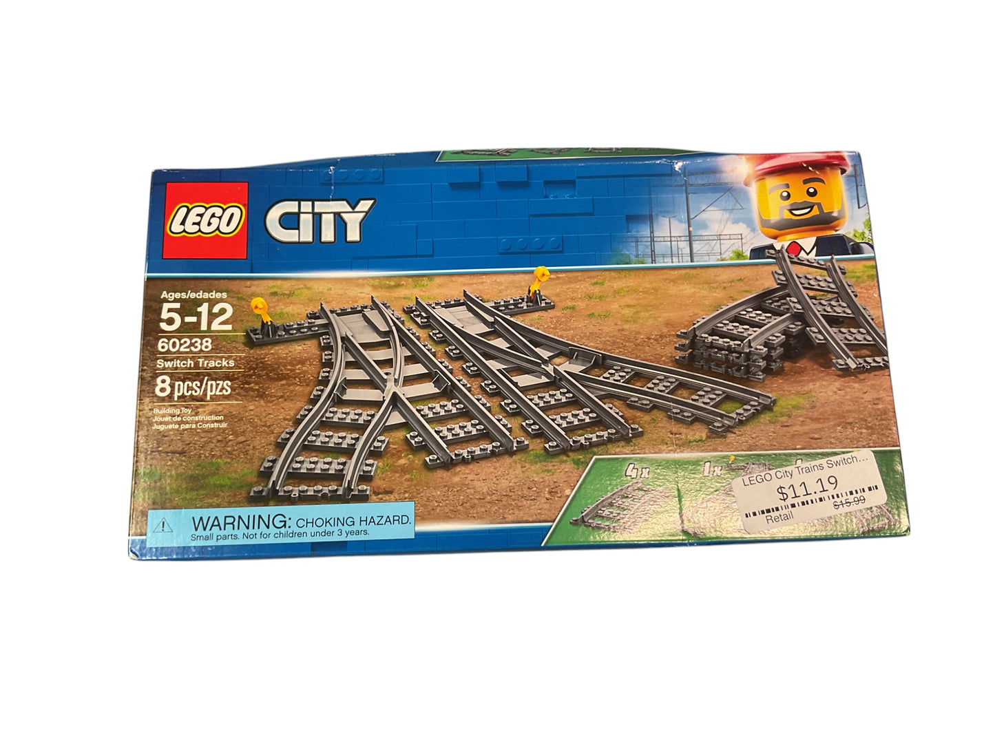LEGO City Trains Switch Tracks Set