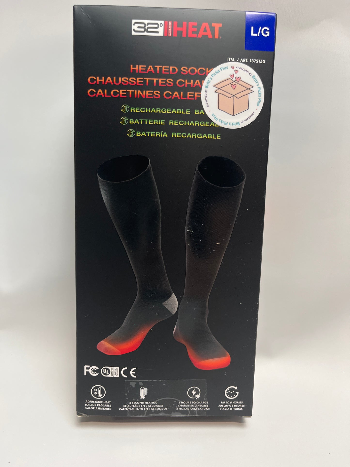 HEATED SOCKS 32 DEGREES