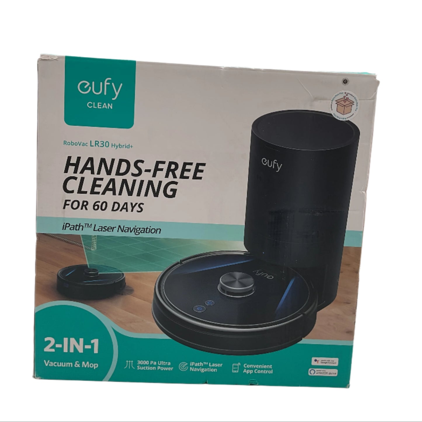 eufy RoboVac LR30: Hybrid Robot Vacuum