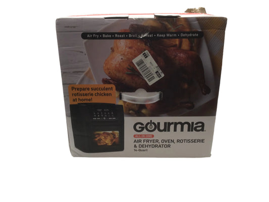 Gourmia 14qt Digital Air Fryer & Rotisserie