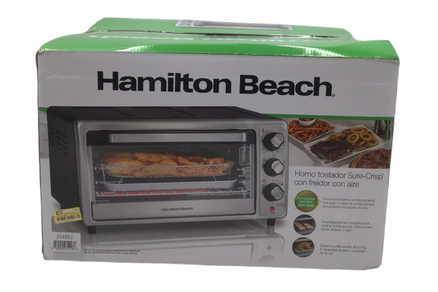 Hamilton Beach Sure-Crisp Air Fryer Toaster Oven