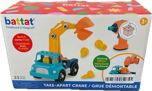 Battat Take-Apart Crane Toy
