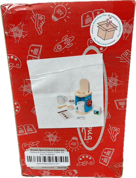 Melissa & Doug Pretend Coffee Set