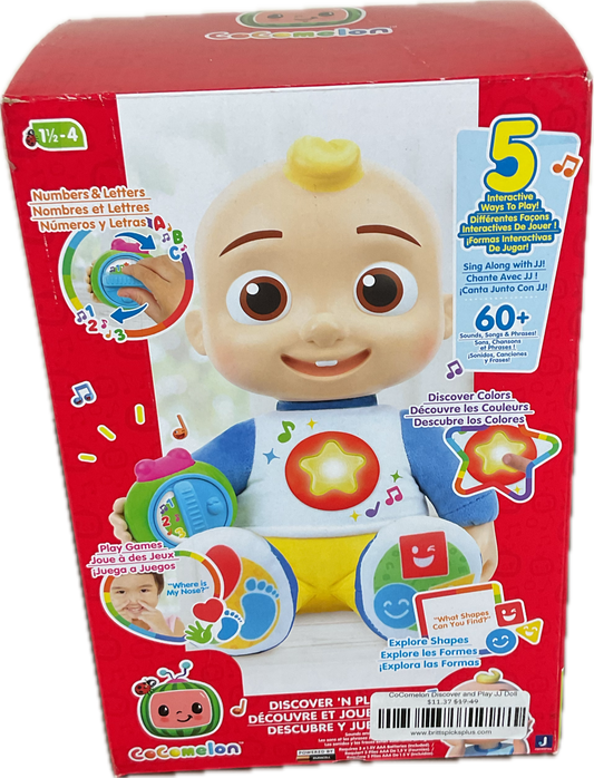 CoComelon Discover and Play JJ Doll