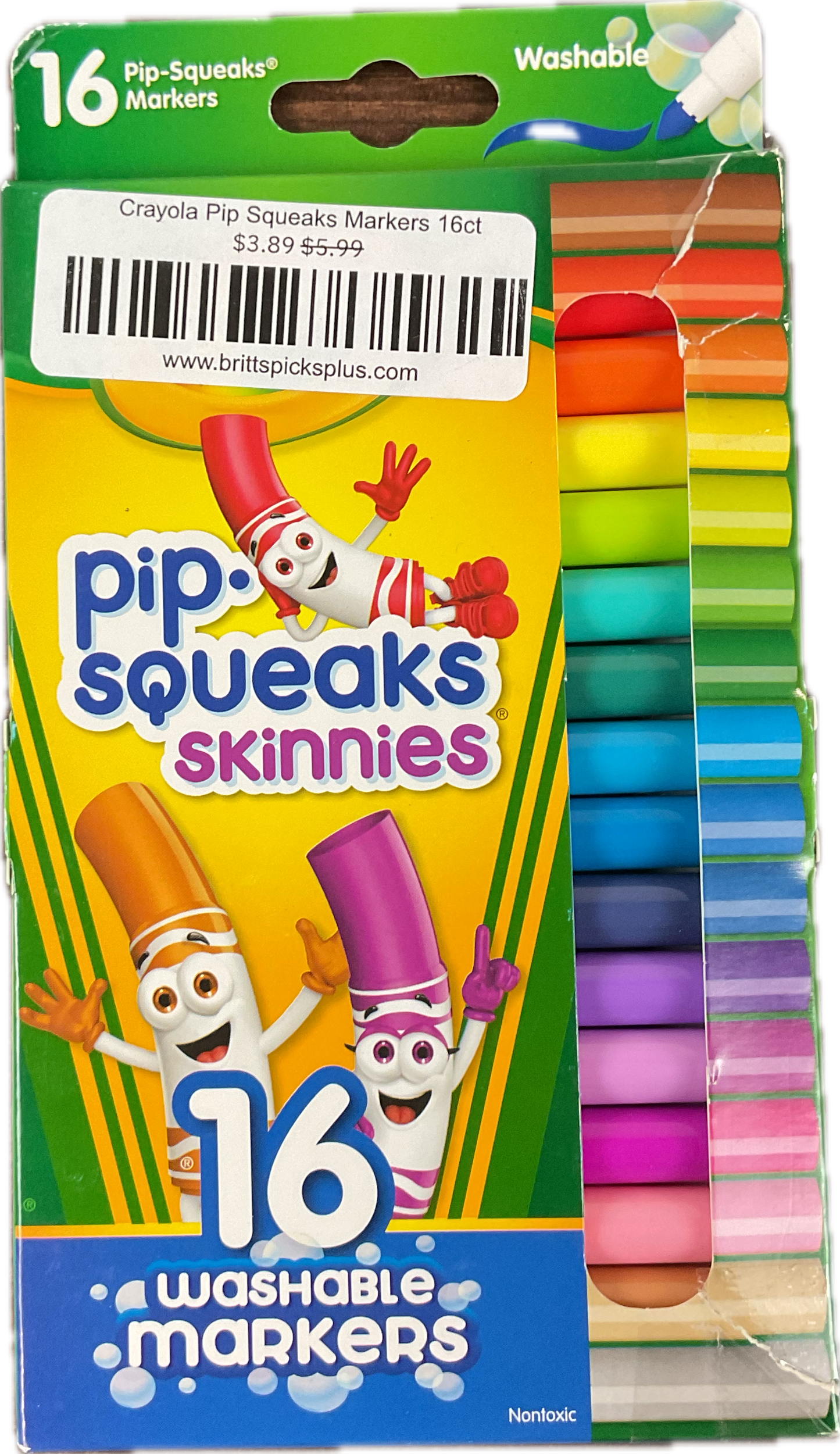 Crayola Pip Squeaks Markers 16ct