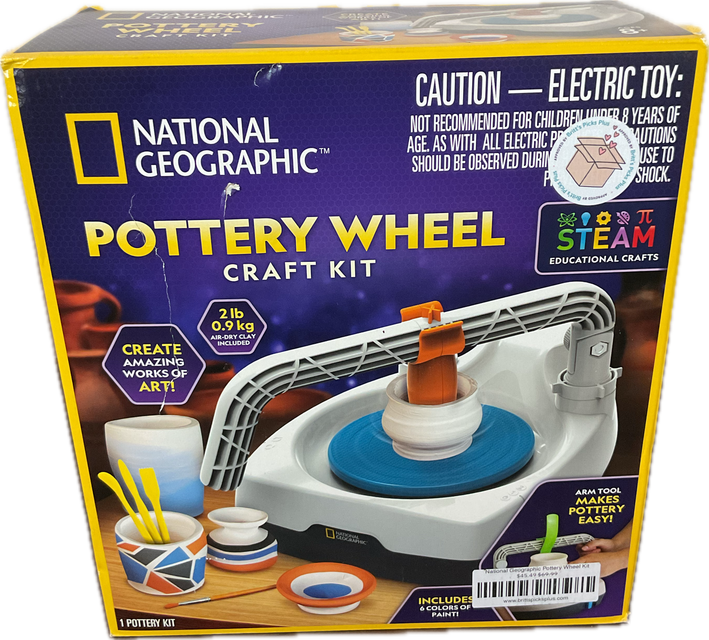 National Geographic Pottery Wheel Kit