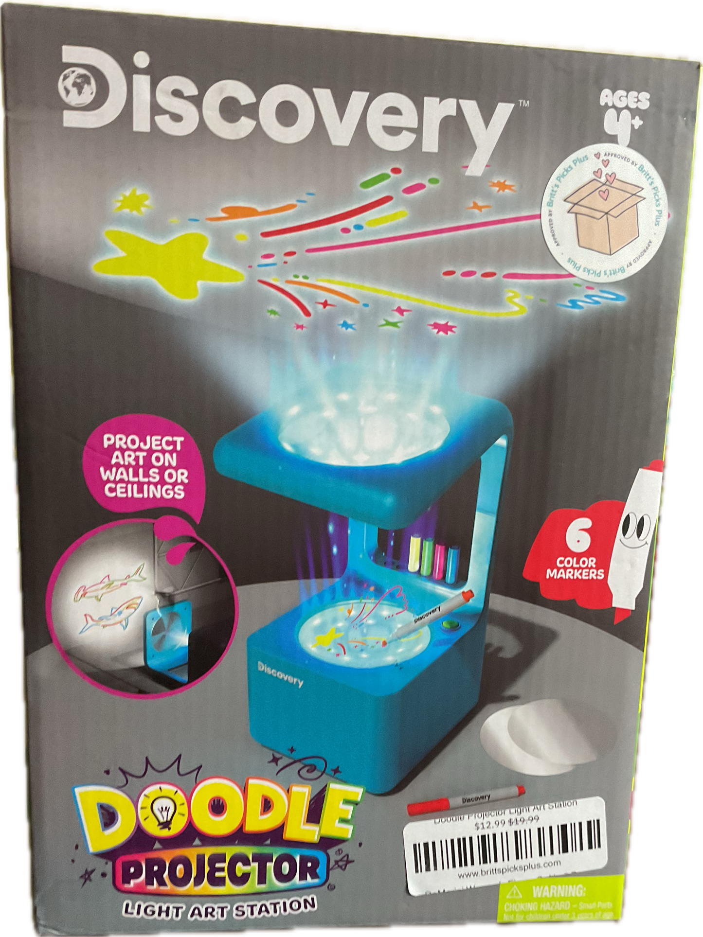 Doodle Projector Light Art Station