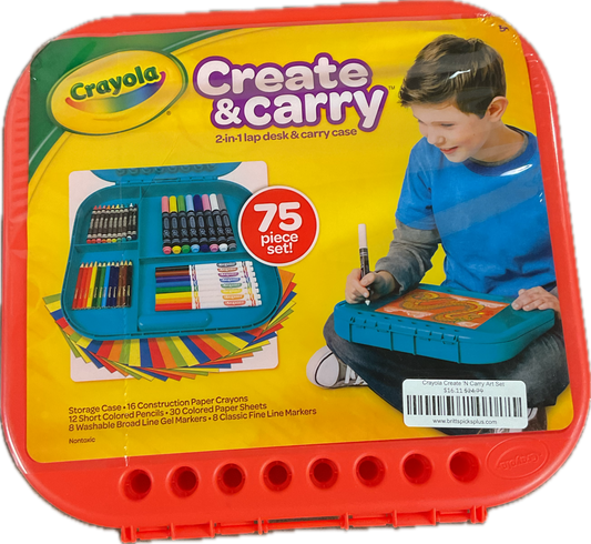 Crayola Create 'N Carry Art Set