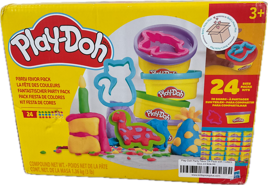 Play-Doh Party Favor 24-Pack with Cutters