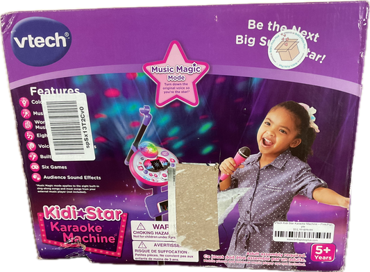 VTech Kidi Star Karaoke Machine – Pink/Purple