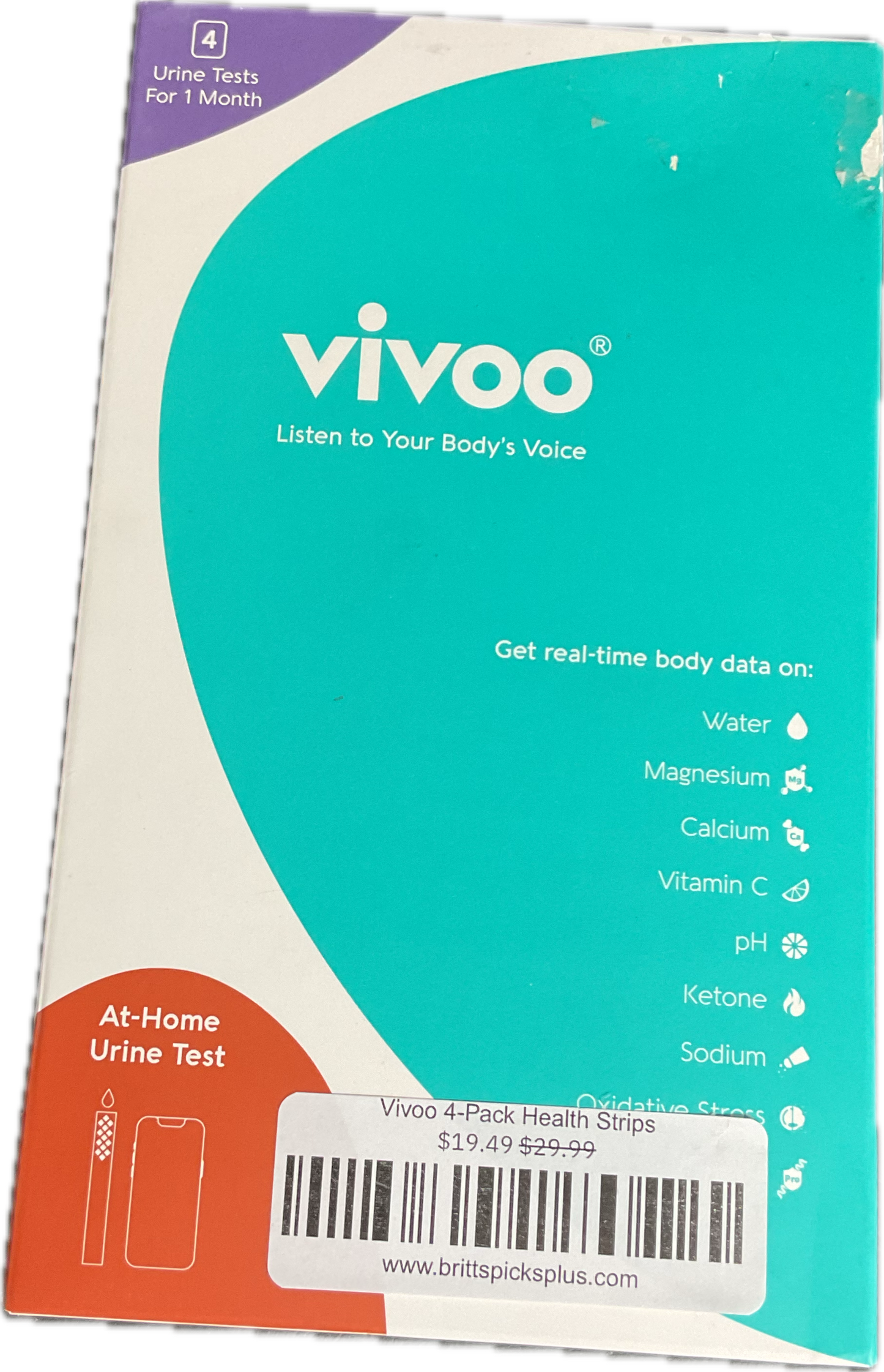 Vivoo 4-Pack Health Strips