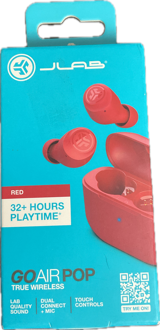 JLab GO Air Pop Earbuds - Rose