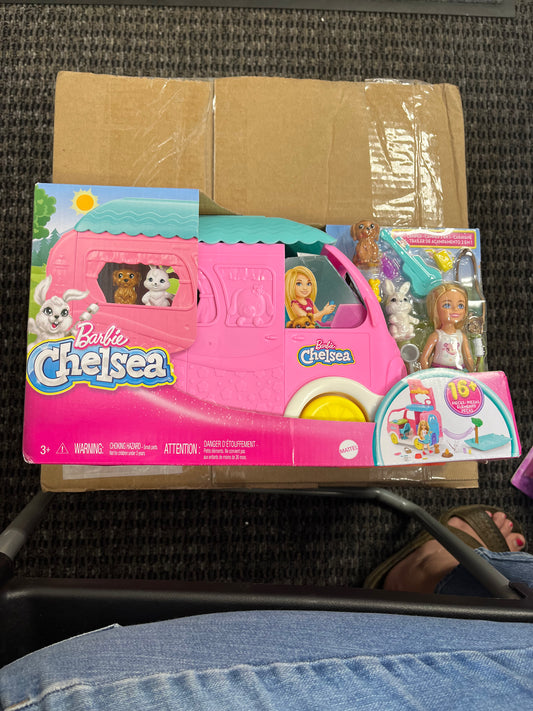 Barbie Camper and Chelsea Doll