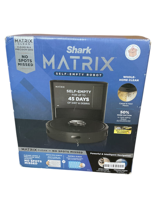 Shark Matrix Self Empty Robot