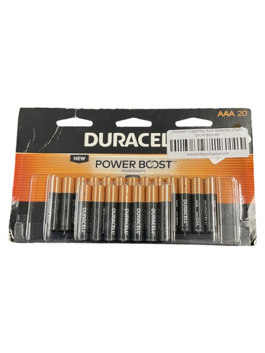 Duracell Coppertop AAA Batteries (20pk)