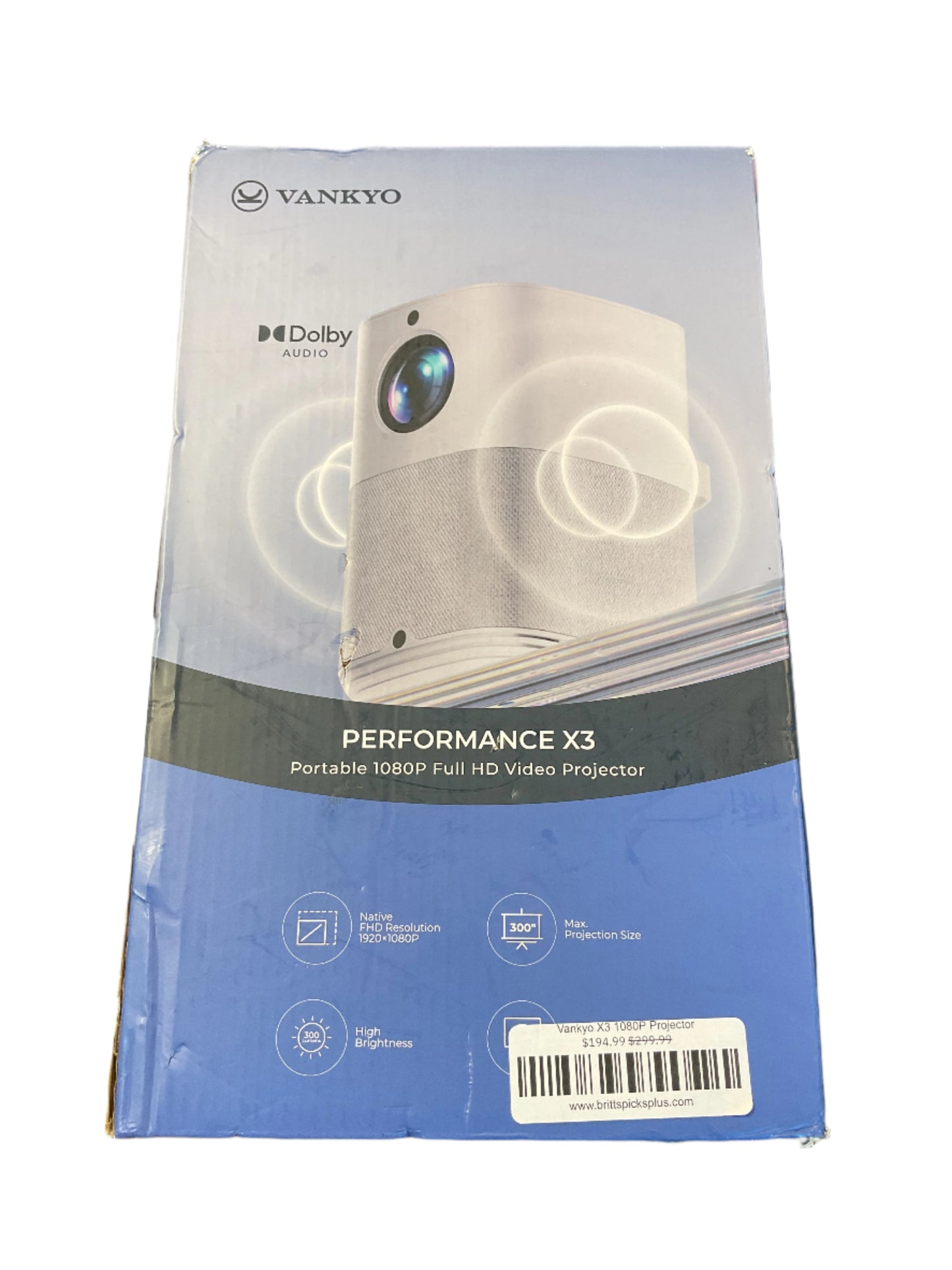 Vankyo X3 1080P Projector