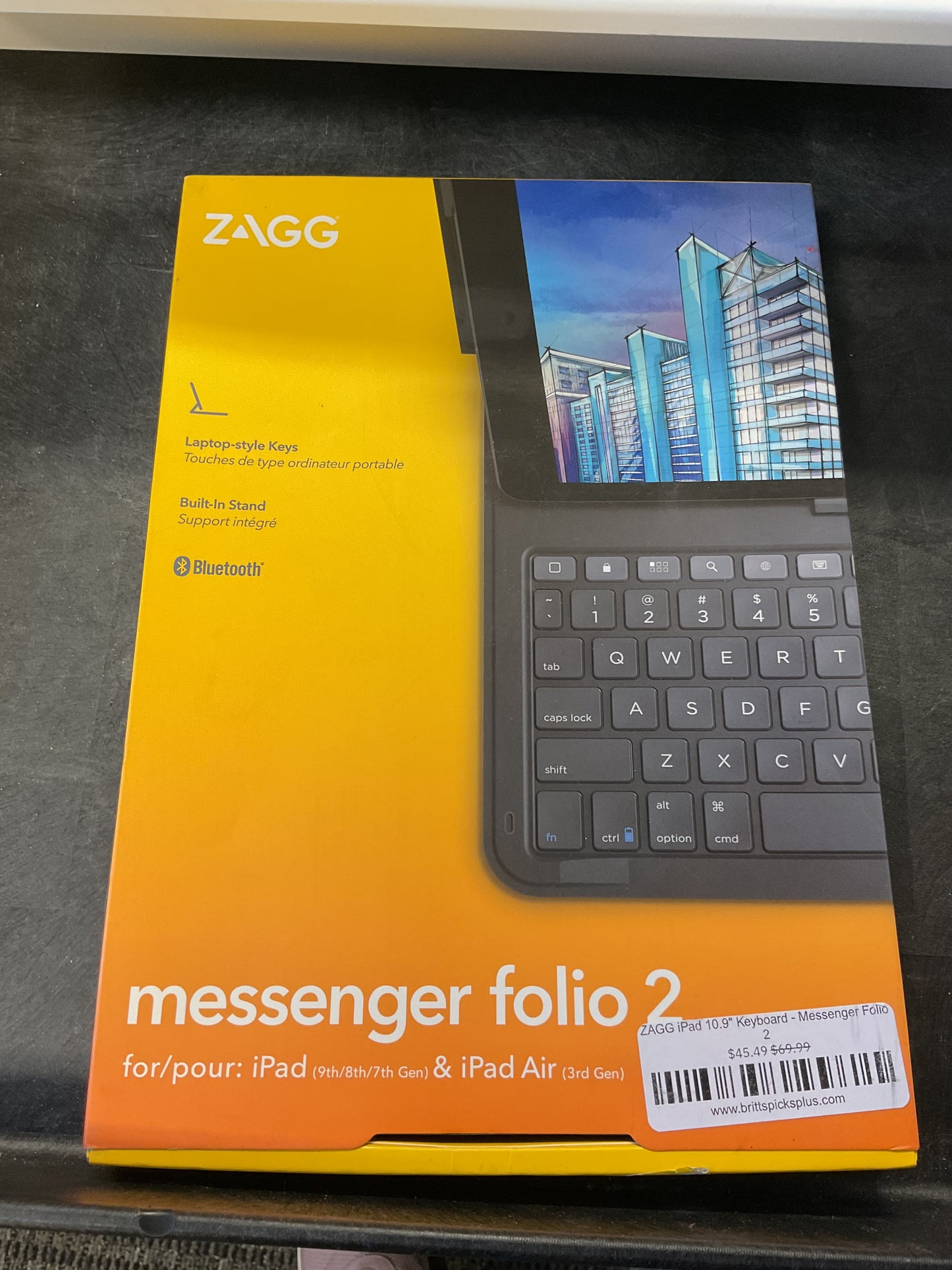 ZAGG iPad 10.9" Keyboard - Messenger Folio 2