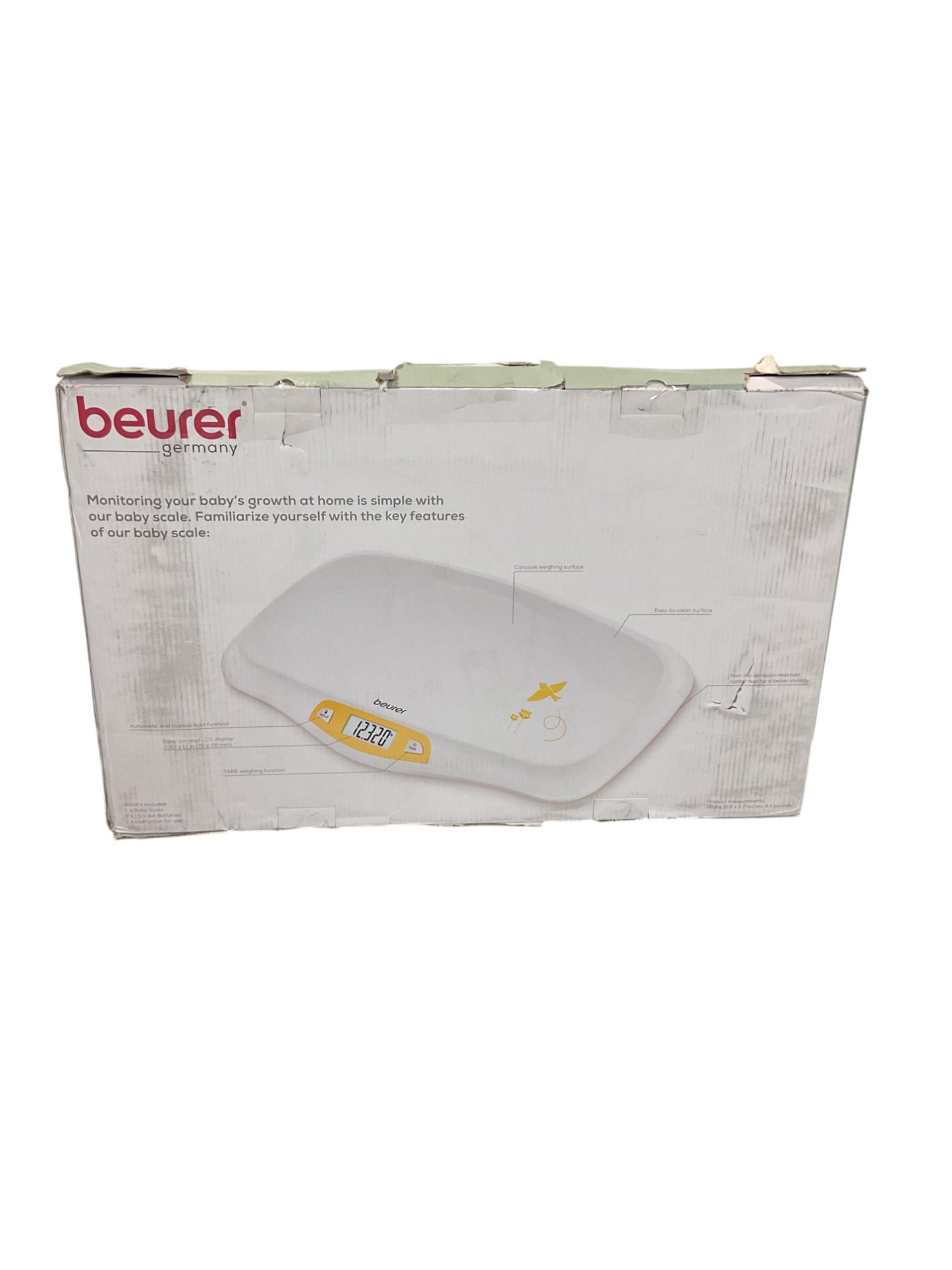 Beurer BY80 Digital Baby Scale (Newborn)