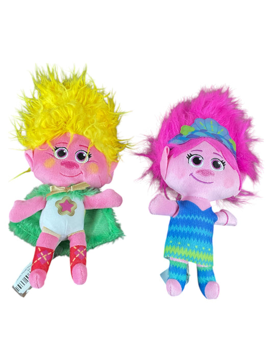 Trolls Plush Poppy and Viva 2-Pack