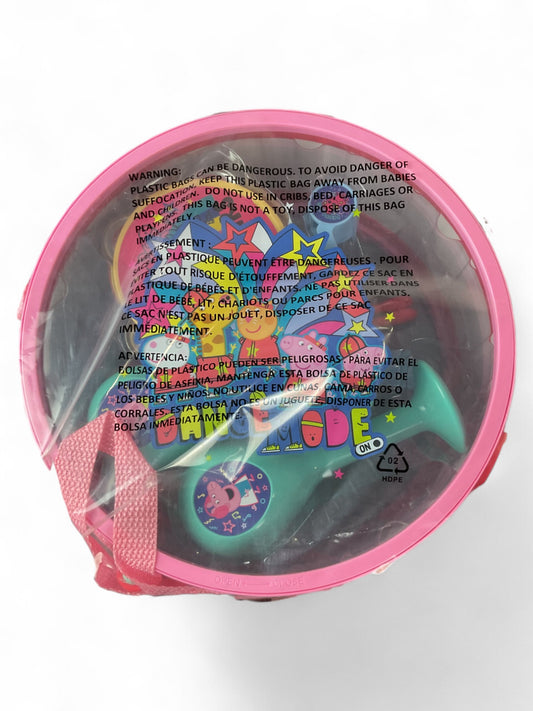 Peppa Pig Party Drum Playset 10 Pieces