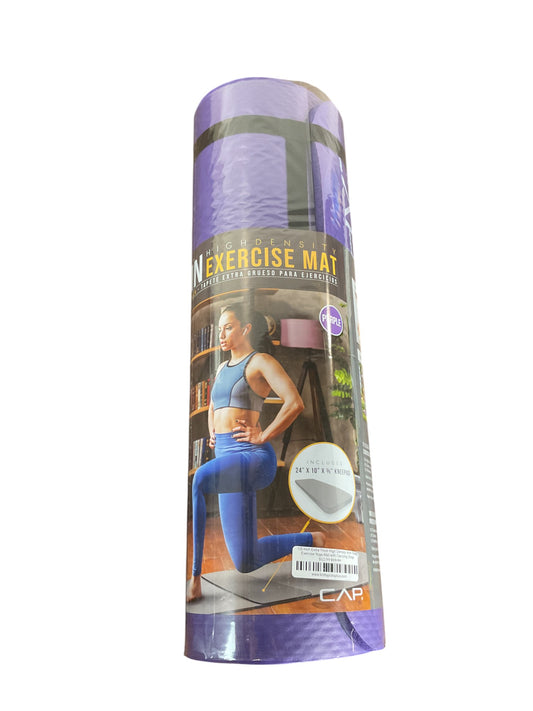 1/2-Inch Extra Thick High Density Anti-Tear Exercise Yoga Mat with Carrying Strap