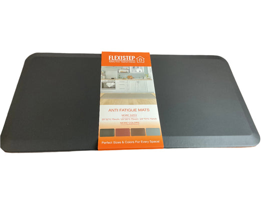FLEXISTEP Anti Fatigue Floor Mat Black