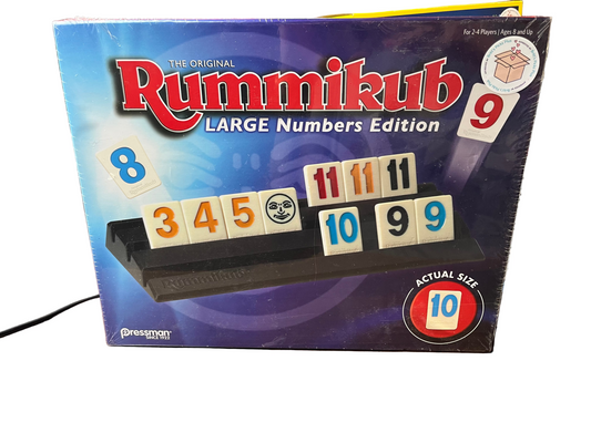 Pressman Rummikub Large Numbers Edition