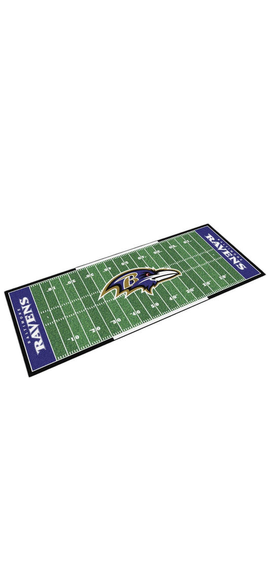 FANMATS Ravens Field Runner Rug