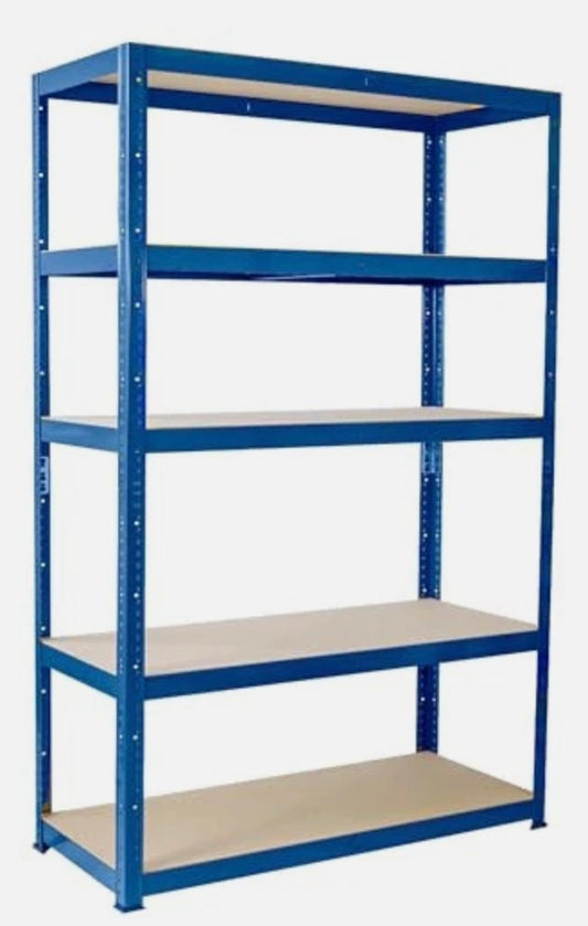G-Rack Garage Shelving Unit Blue 5 Tier